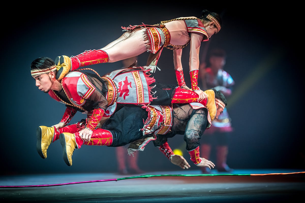 Extrait du spectacle Nomade au Cirque Phenix - Etoiles de Mongolie